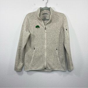 L.L. Bean‎ Gray Sweater Jacket Zip Jacket Size Small Women’s Jacket Winter